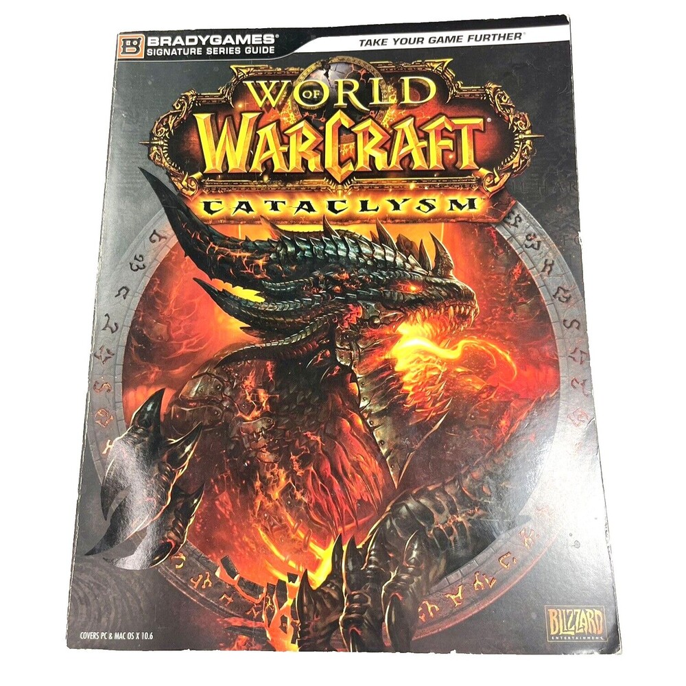 World of Warcraft Cataclysm Signature Series 2010 Brady Games Guide Book